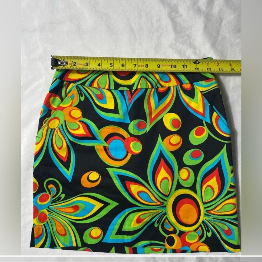 Loudmouth Golf Ladies Floral psychedelic “Shagadelic” skort womens size 0